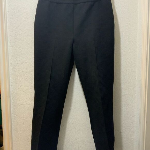 High Sport Kick Cotton Crop Flare Pant Black size L - Picture 4 of 12